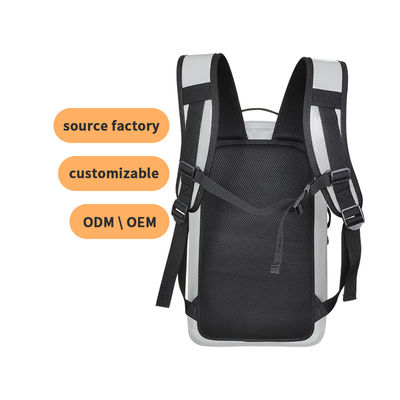 Couleur gris-clair imperméable adaptée aux besoins du client du sac à dos 25l de TPU pour extérieur