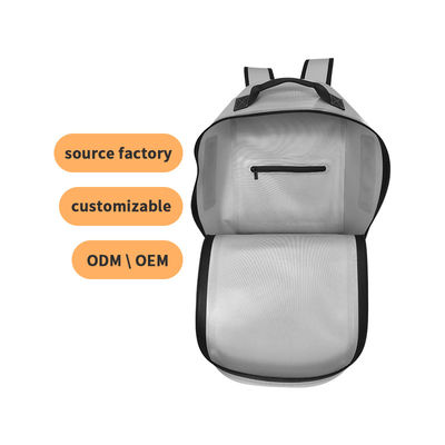 Couleur gris-clair imperméable adaptée aux besoins du client du sac à dos 25l de TPU pour extérieur