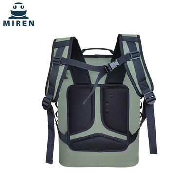 Sac à dos plus frais étanche Hypalon vert 25L pour le pique-nique campant