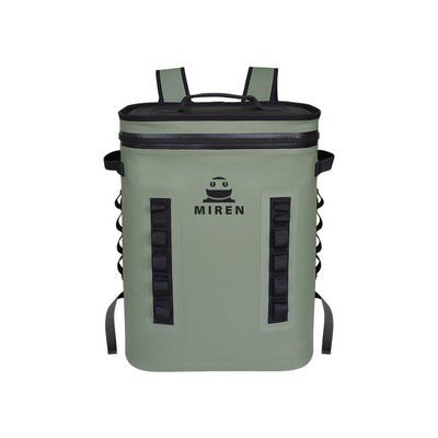 Sac à dos plus frais étanche Hypalon vert 25L pour le pique-nique campant