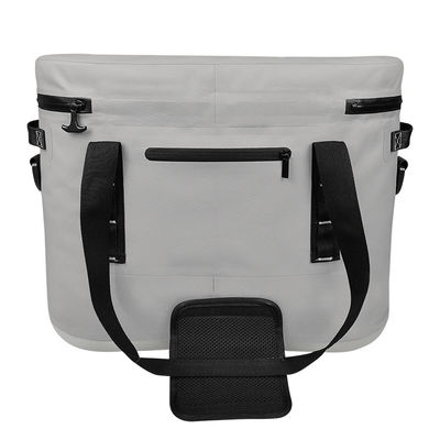 Glacière latérale souple légère réfrigérée 18 litres de couleur gris clair