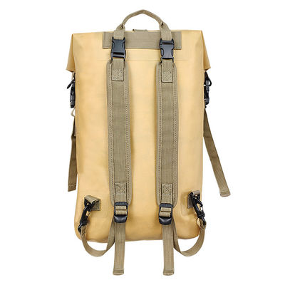 Le sac à dos jaune matériel de TPU imperméabilisent le poids léger 16L multifonctionnel