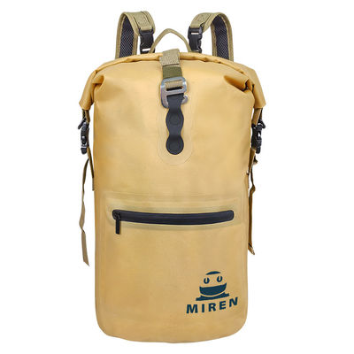 Le sac à dos jaune matériel de TPU imperméabilisent le poids léger 16L multifonctionnel