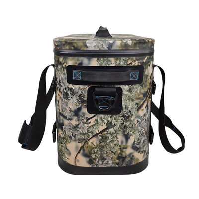 21 Litres Portable Soft Sided Cooler Feuille Motif Camouflage Couleur