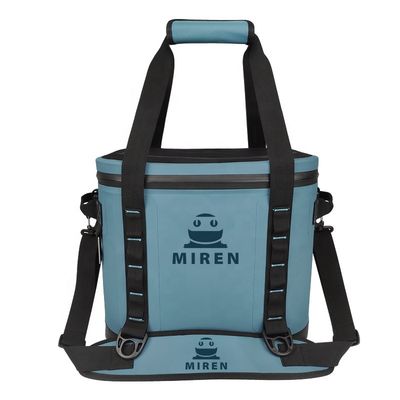 Sac isotherme souple étanche carré de 18 litres résistant à l'eau réutilisable