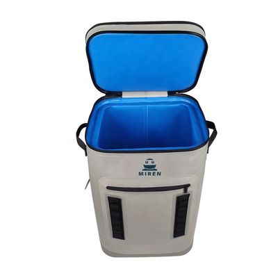 Résistant à l'eau mou adapté aux besoins du client de sac à dos de refroidisseur pour camper