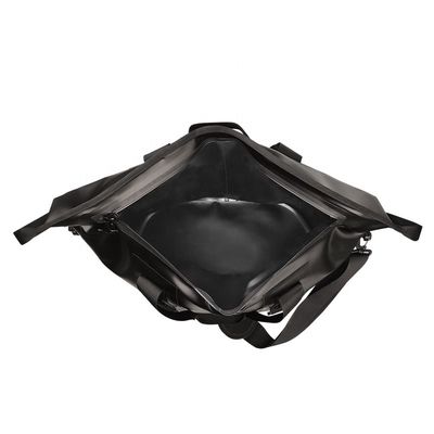 Sac plus frais noir de déjeuner d'OEM, refroidisseur isolé latéral mou pour le camping extérieur