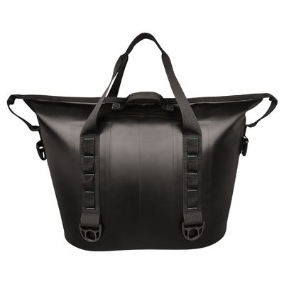 Sac plus frais noir de déjeuner d'OEM, refroidisseur isolé latéral mou pour le camping extérieur