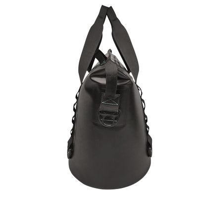 Sac plus frais noir de déjeuner d'OEM, refroidisseur isolé latéral mou pour le camping extérieur