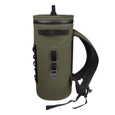Sac à dos plus frais de vert d'armée pour la randonnée de golf d'alpinisme