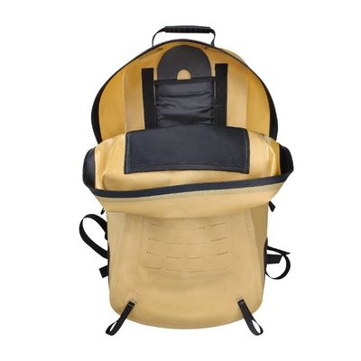 Jaune 25l augmentant le sac à dos, résistant à l'eau augmentant le matériel du sac à dos TPU 840D