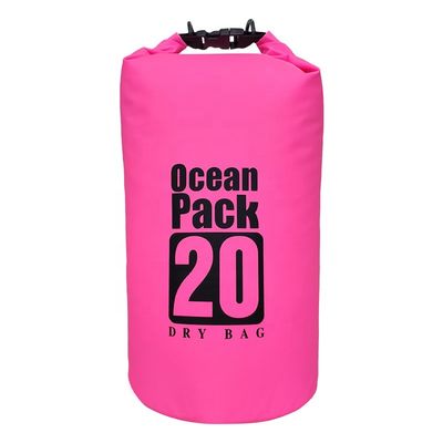 Capacité imperméable pliable du sac sec 20L de PVC léger pour l'activité extérieure