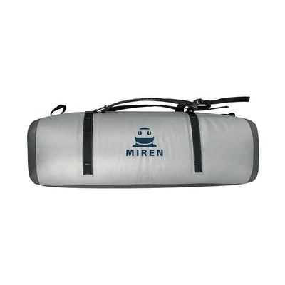 Sac à dos imperméable gris clair 120L pour le tourisme en plein air