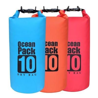 sac sec résistant à l'eau molle du PVC 500D 10 litres pour l'ODM de sports de pêche
