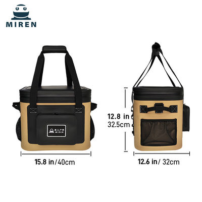 Sac de refroidisseur personnalisable de 20L en TPU Khaki isolé et imperméable