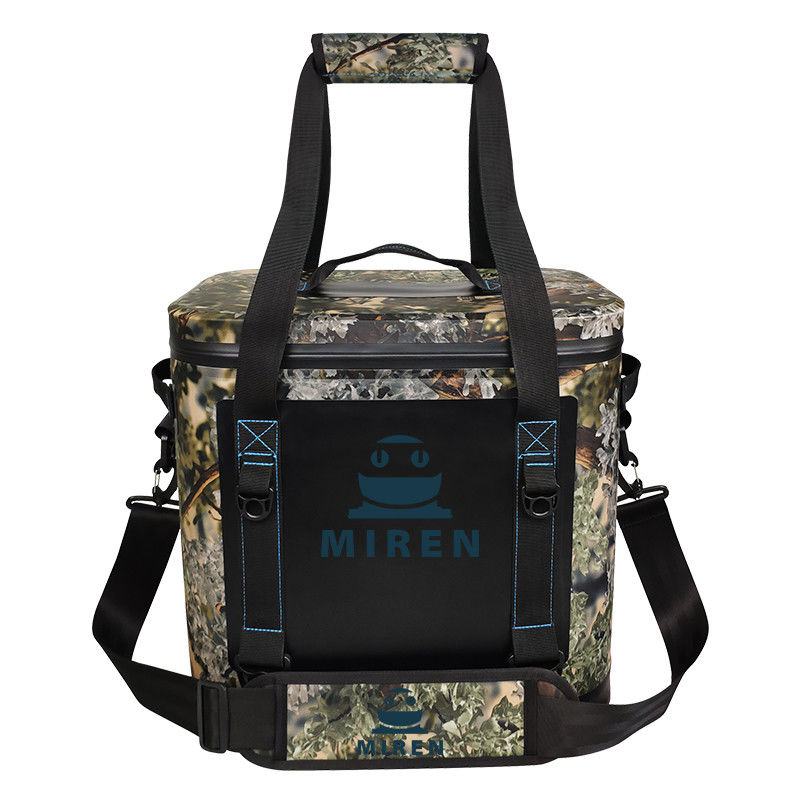 21 Litres Portable Soft Sided Cooler Feuille Motif Camouflage Couleur